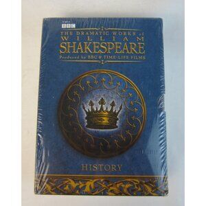 The Dramatic Works of William Shakespeare: History DVD Box Set Time Life -Sealed